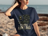 Proud Army Dad Tee thumbnail 1