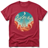 Gogh Sky High ~ Comfort Colors Premium Tee thumbnail 2
