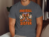 Football Sister Tee or Sweatshirt thumbnail 6