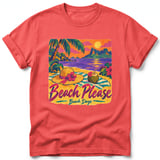 Beach Please ~ Comfort Colors Premium Tee thumbnail 3