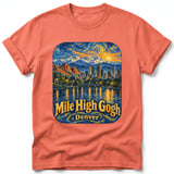 Mile High Gogh ~ Comfort Colors Premium Tee thumbnail 5