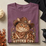 Autumn Cat Cowboy Tee or Sweatshirt thumbnail 21