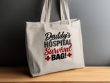 Daddy's Hospital Survival Tote thumbnail 2