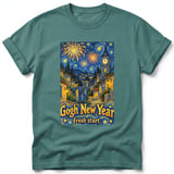 Gogh New Year ~ Comfort Colors Premium Tee thumbnail 8