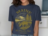 Maine Pine Tree State Est. 1820 T-Shirt thumbnail 9