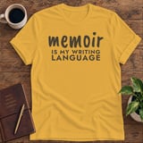 Memoir Is My Writing Language Softstyle Tee thumbnail 5