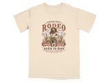Born to Rope Vintage Cowgirl T-Shirt thumbnail 1