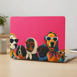 Retro Fashion Dogs MacBook Case thumbnail 4
