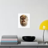 Black Woman Art Framed Poster, Rooted and Rising African Wall Art Print, Boho Melanin Wall Decor, Afrocentric Heritage Botanical Poster thumbnail 8