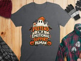 Emotional Support Human Ghost Tee thumbnail 8
