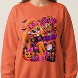 Booked Halloween Sally the Squirrel Sweatshirt thumbnail 17