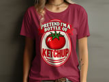Pretend I'm A Bottle Of Ketchup Tee thumbnail 5