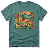 Tropical Tabby ~ Comfort Colors Premium Tee thumbnail 8
