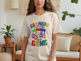 Grandpa's Game: Bingo Champion T-Shirt thumbnail 5