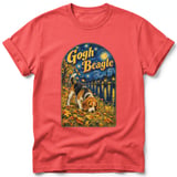 Gogh Beagle ~ Comfort Colors Premium Tee thumbnail 3