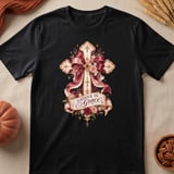 Gather In Grace Floral Cross Tee thumbnail 6