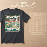 Road Trip 2026 Yellowstone Tee thumbnail 2