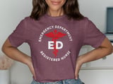 Emergency Department Nurse Tee thumbnail 1