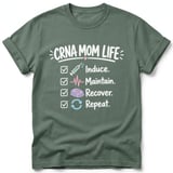 CRNA Mom Life Tee thumbnail 9