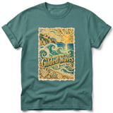 Gilded Waves ~ Comfort Colors Premium Tee thumbnail 8