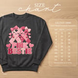 Pink Bestie Faux Patchwork Tee thumbnail 22