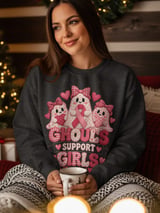 Ghouls Support Girls Tee thumbnail 8