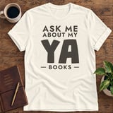 Ask Me About My YA Books Softstyle Tee thumbnail 4