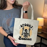 Spooky Season Skeleton Tote Bag thumbnail 7