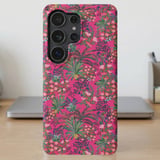 Pink Tropical Botanical MagSafe® Phone Case  thumbnail 2