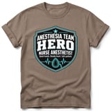 Nurse Anesthetist Hero Tee thumbnail 5