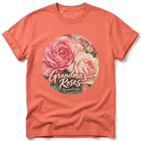 Grandma's Roses ~ Comfort Colors Premium Tee thumbnail 4