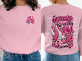 In October We Wear Pink Duck Sweatshirt thumbnail 1