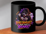 Fake Jewelry Scary Raven Jeweler Mug thumbnail 8