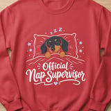 Official Nap Supervisor Dachshund Tee thumbnail 8