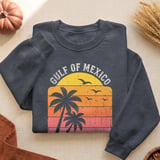 Gulf of Mexico Retro Sunset Tee & Sweatshirts thumbnail 9