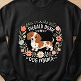 Piebald Doxie Dog Mama Tee thumbnail 5