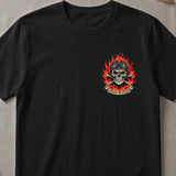 Road Reaper "Full Throttle" Vintage Biker T-Shirt thumbnail 10