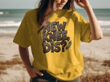 Knee Surgery T-Shirt, New Knee Who Dis Tee, Funny Recovery Gift, Post Op Tee, Orthopedic Surgery, Get Well Soon, Knee Replacement Shirt thumbnail 3