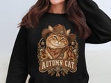 Autumn Cat Cowboy Tee or Sweatshirt thumbnail 20
