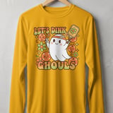 Pickleball Sport-Tek Long Sleeve Tee, Let's Dink Ghouls, Sun Shield Shirt thumbnail 3