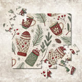 Hygge Holiday Seamless Digital Pattern Size Bundle Png thumbnail 11
