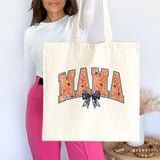 Spooky Mama Bow Tote Bag thumbnail 2