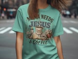 Mama Needs Jesus & Coffee Digital Design Other, Christian Mom Life Sublimation, Vintage Faith Based Gift for Her thumbnail 5