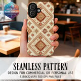 Rustic Aztec Pattern Digital Download thumbnail 1