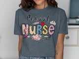 Whimsical School Nurse Graphic Tee thumbnail 11