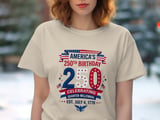 America's 250th Birthday T-Shirt, Quarter-Millennial July 4th 1776 Patriotic American Pride Shirt, Commemorative History Tee thumbnail 6
