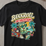 Bankroll On Vacation Graphic T-Shirt thumbnail 1