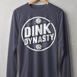 Pickleball Sport-Tek Long Sleeve Tee, Dink Dynasty, UV Sun Shield Shirt for Outdoor Open Play thumbnail 5