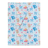 Coastal Book Lover Arctic Fleece Blanket thumbnail 5