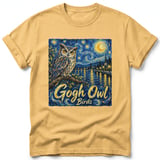 Gogh Owl ~ Comfort Colors Premium Tee thumbnail 7